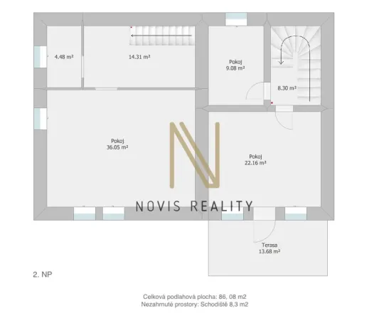 Prodej rodinného domu, Milešov - Přední Chlum, 212 m2