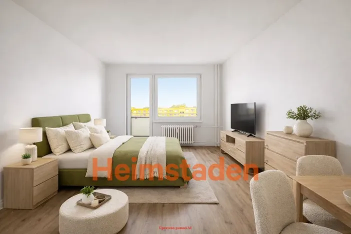 Pronájem bytu 1+kk, Karviná - Hranice, Čsl. armády, 28 m2