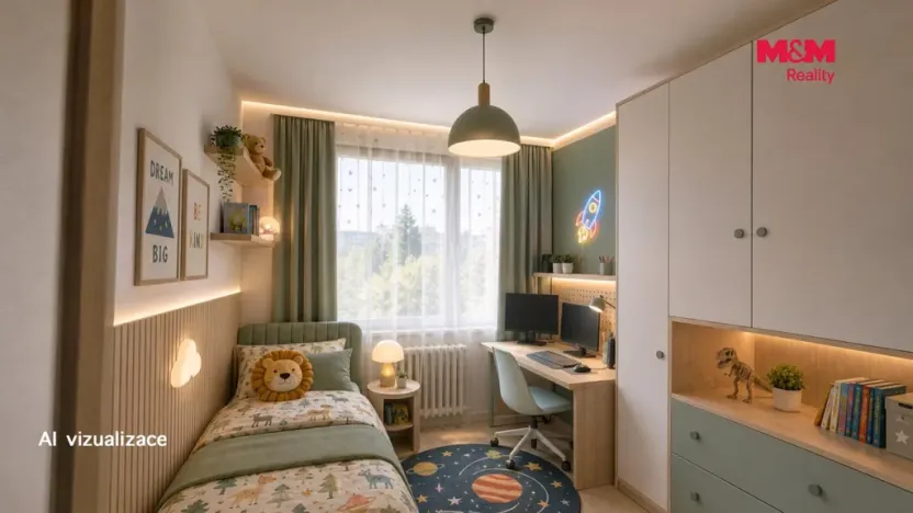 Prodej bytu 3+1, Praha - Střížkov, Rumburská, 56 m2
