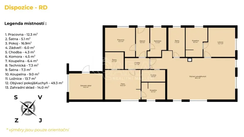 Prodej rodinného domu, Líté, 156 m2