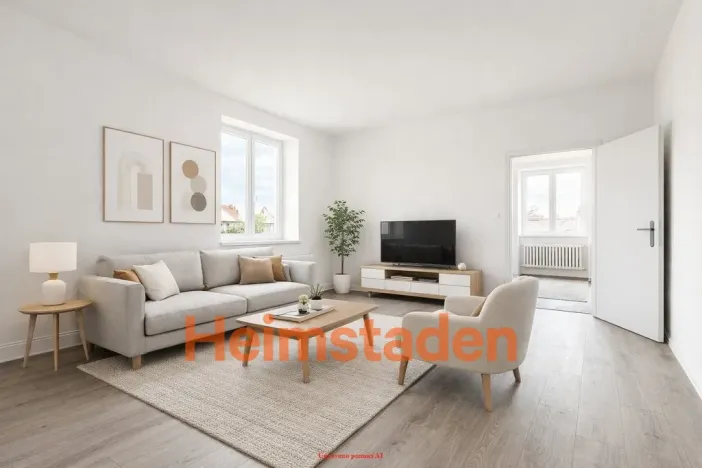 Pronájem bytu 3+1, Ostrava - Poruba, Komenského, 60 m2
