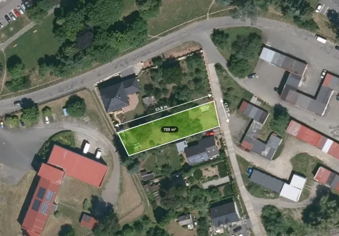 Prodej pozemku pro bydlení, Tachov, Luční, 709 m2