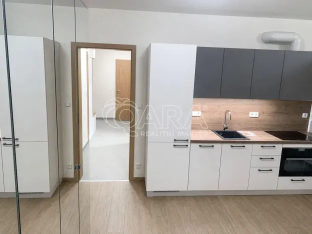 Pronájem bytu 1+kk, Praha - Hlubočepy, náměstí Olgy Scheinpflugové, 43 m2
