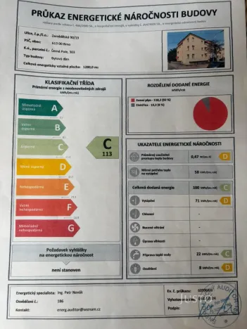 Pronájem bytu 3+kk, Brno - Černá Pole, Zemědělská, 79 m2