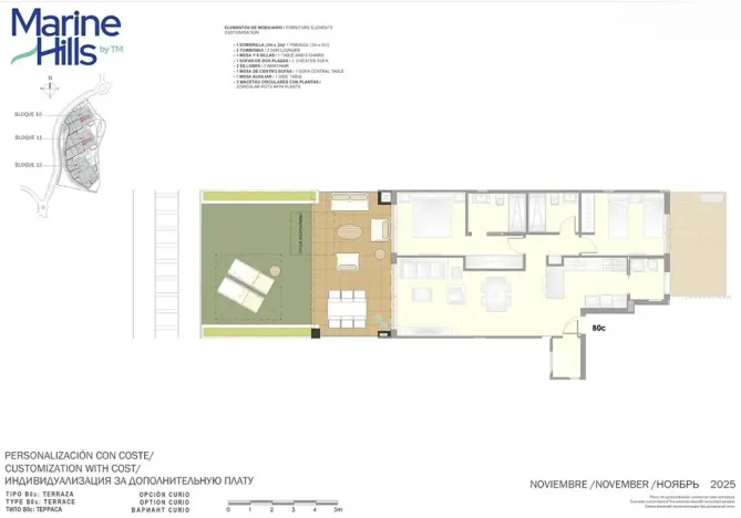 Prodej bytu 3+kk, Estepona, Španělsko, 73 m2