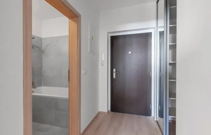 Pronájem bytu 1+kk, Praha - Vysočany, Svatošových, 32 m2