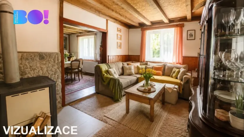 Prodej chaty, Řeka, 90 m2