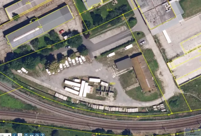 Pronájem komerčního pozemku, Olomouc - Hodolany, Tovární, 2300 m2