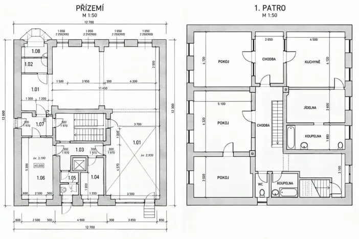 Prodej činžovního domu, Vamberk, Žamberecká, 208 m2