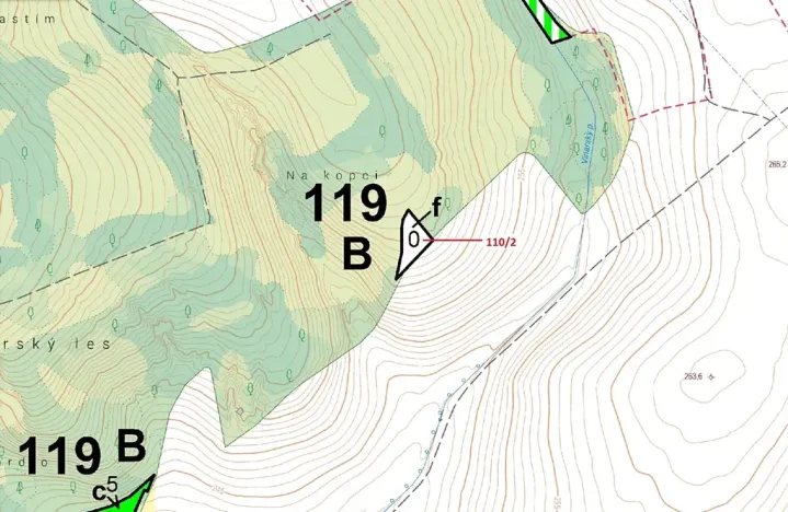 Dražba lesa, Přerov, 1576 m2