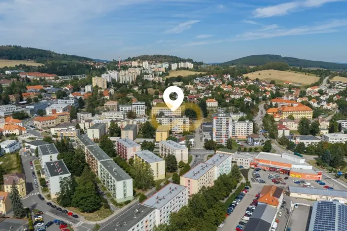 Prodej bytu 2+1, Prachatice, Slámova, 51 m2
