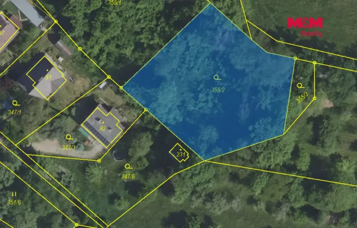 Prodej pozemku pro bydlení, Pyšely - Zaječice, 2037 m2
