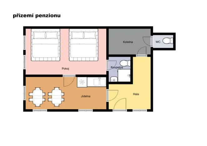 Pronájem chalupy, Svoboda nad Úpou, Pod Rýchorami, 114 m2