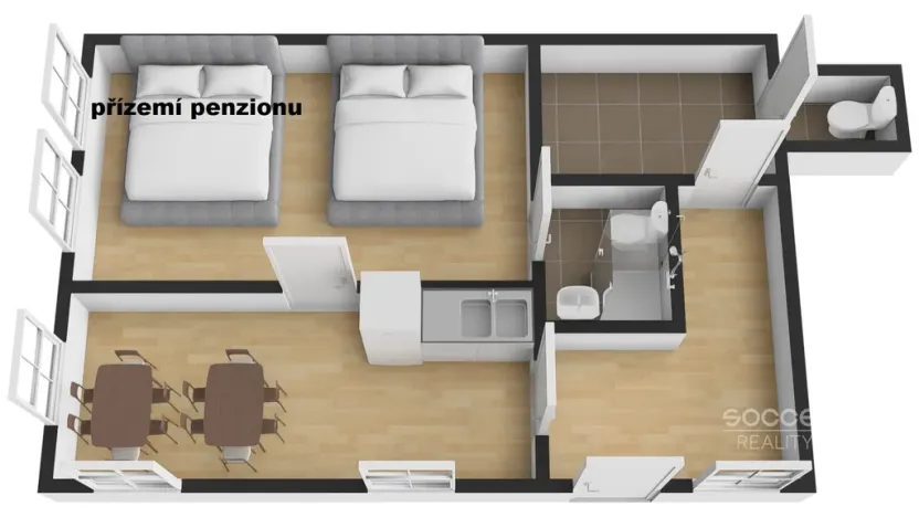Pronájem chalupy, Svoboda nad Úpou, Pod Rýchorami, 114 m2
