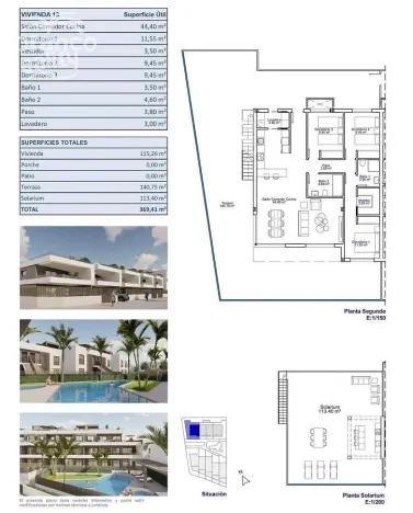 Prodej bytu 4+kk, Pilar de La Horadada, Alicante, Španělsko, 115 m2