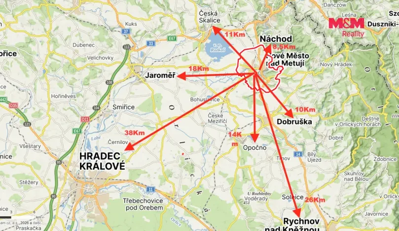 Prodej chaty, Nové Město nad Metují, Studýnka, 40 m2