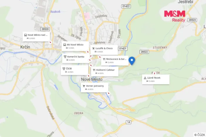 Prodej chaty, Nové Město nad Metují, Studýnka, 40 m2