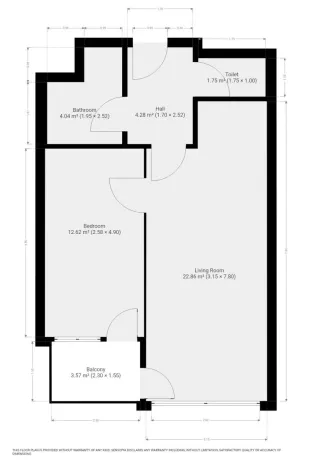 Pronájem bytu 2+kk, Praha - Černý Most, Arnošta Valenty, 49 m2
