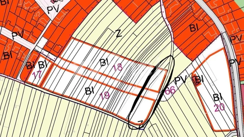 Prodej pozemku pro bydlení, Zlechov, 2143 m2