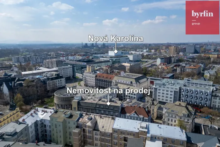 Prodej atypického bytu, Ostrava, Tyršova, 203 m2