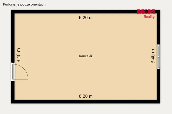 Pronájem kanceláře, Horšovský Týn - Malé Předměstí, Zahradní, 21 m2