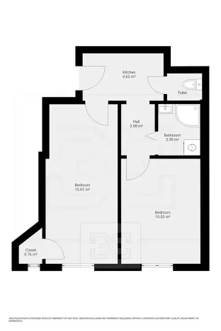 Pronájem bytu 2+1, Praha - Žižkov, Hartigova, 38 m2
