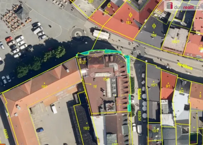 Prodej pozemku, Uherské Hradiště, Masarykovo náměstí, 53 m2