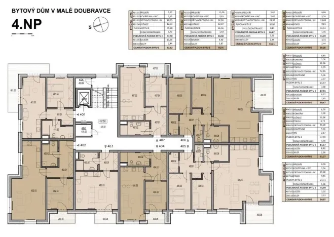Prodej bytu 1+kk, Plzeň, V Malé Doubravce, 36 m2