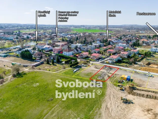 Prodej pozemku pro bydlení, Praha, Rypkova, 689 m2