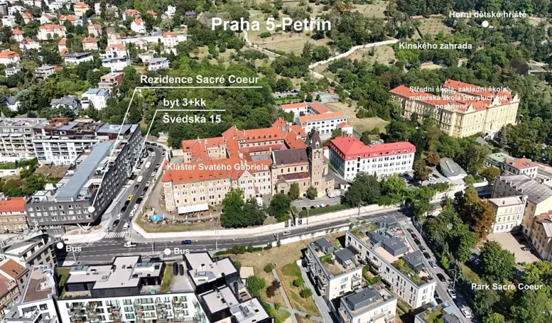 Prodej bytu 3+kk, Praha - Smíchov, Švédská, 105 m2