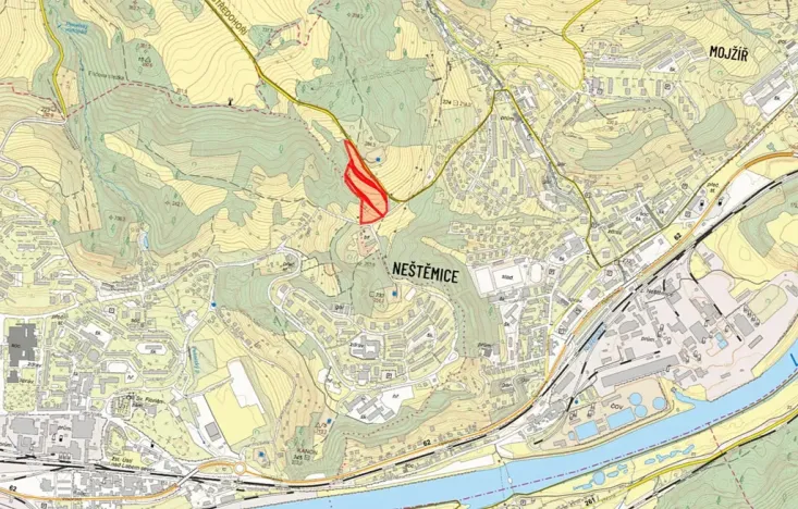 Prodej louky, Ústí nad Labem, 22250 m2