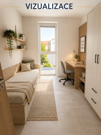 Pronájem bytu 2+kk, Veselí nad Moravou, náměstí Míru, 48 m2