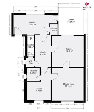 Prodej vícegeneračního domu, Pečky, Jos. Šebesty, 131 m2