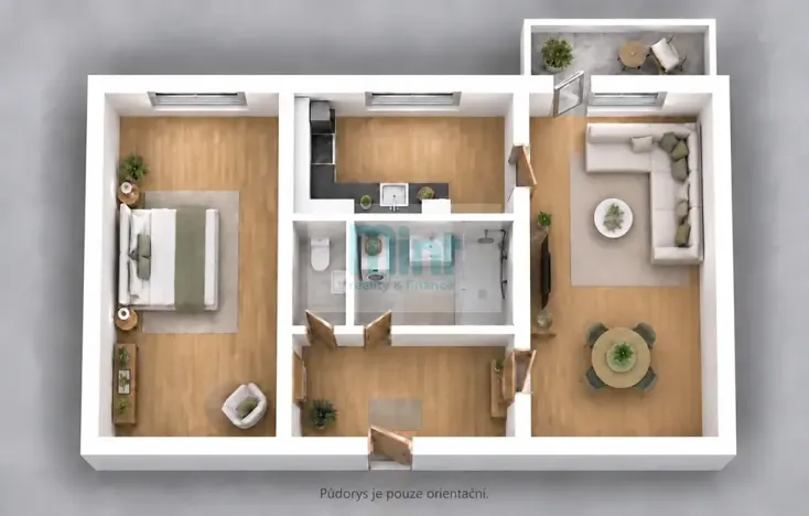 Prodej bytu 2+1, Ostrava, Svojsíkova, 56 m2