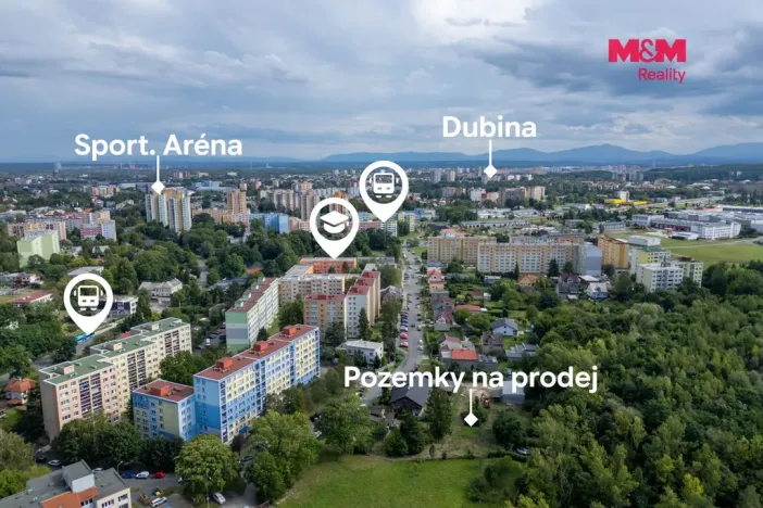Prodej pozemku pro bydlení, Ostrava - Zábřeh, 910 m2