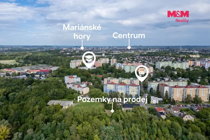 Prodej pozemku pro bydlení, Ostrava - Zábřeh, 652 m2