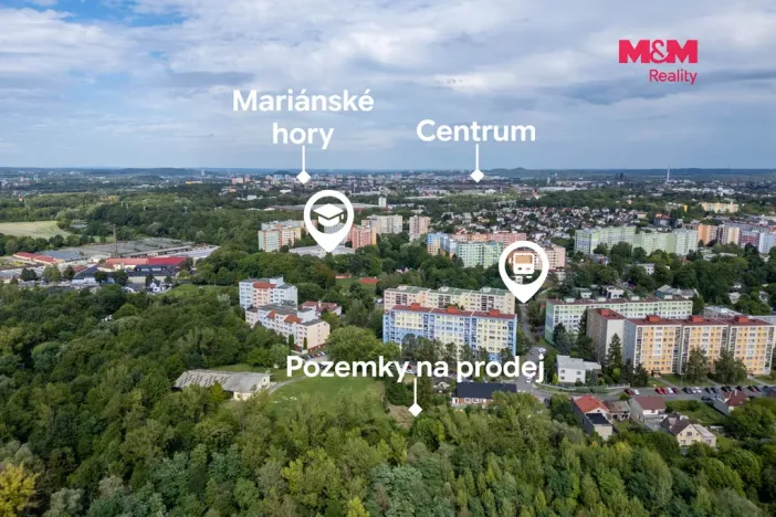 Prodej pozemku pro bydlení, Ostrava - Zábřeh, 1563 m2