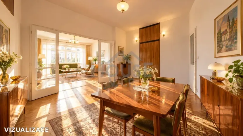 Prodej bytu 4+1, Praha - Vinohrady, Londýnská, 141 m2