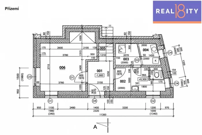 Prodej rodinného domu, Roztoky, Šebkova, 150 m2