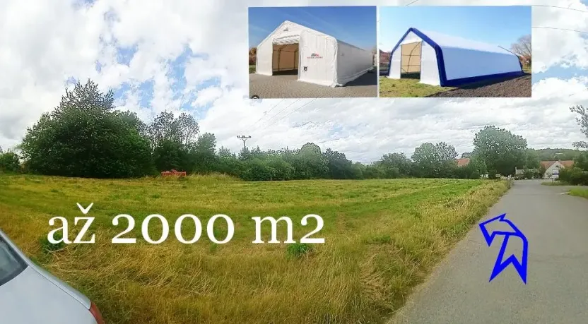 Pronájem komerčního pozemku, Třebotov, Pod Vsí, 200 m2
