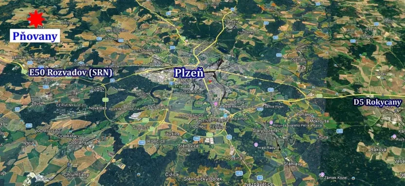 Prodej komerčního pozemku, Chotěšovičky, 76524 m2