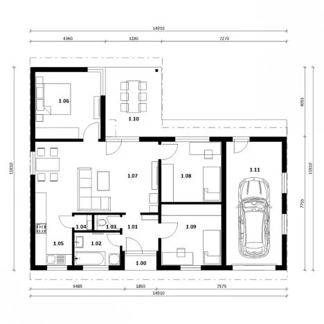 Prodej pozemku pro bydlení, Janovice, 1395 m2