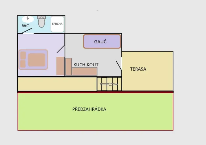 Prodej bytu 2+kk, Tsilivi, Zakynthos, Jónské Ostrovy, Řecko, 36 m2