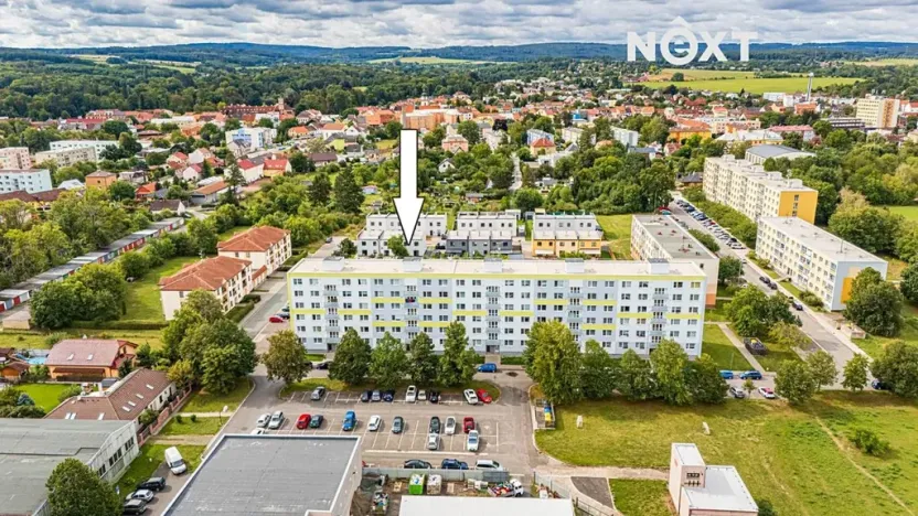 Pronájem bytu 1+1, Heřmanův Městec, V Lukách, 34 m2
