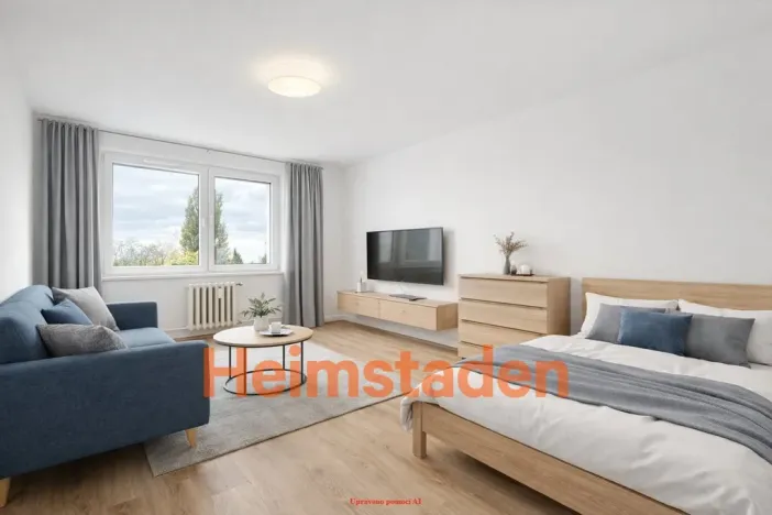Pronájem bytu 1+1, Karviná - Hranice, Rudé armády, 37 m2