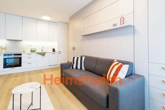 Pronájem bytu 1+kk, Praha - Holešovice, Vrbenského, 36 m2