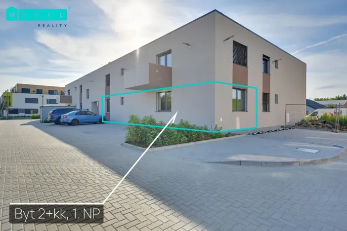 Pronájem bytu 2+kk, Olomouc - Nové Sady, Andělská, 61 m2