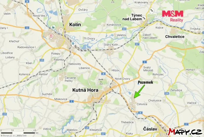Prodej pozemku pro bydlení, Církvice - Jakub, 1047 m2