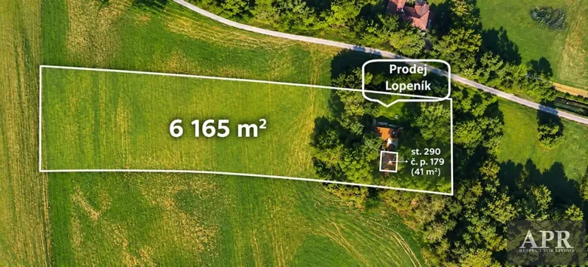 Prodej pozemku pro bydlení, Lopeník, 6165 m2