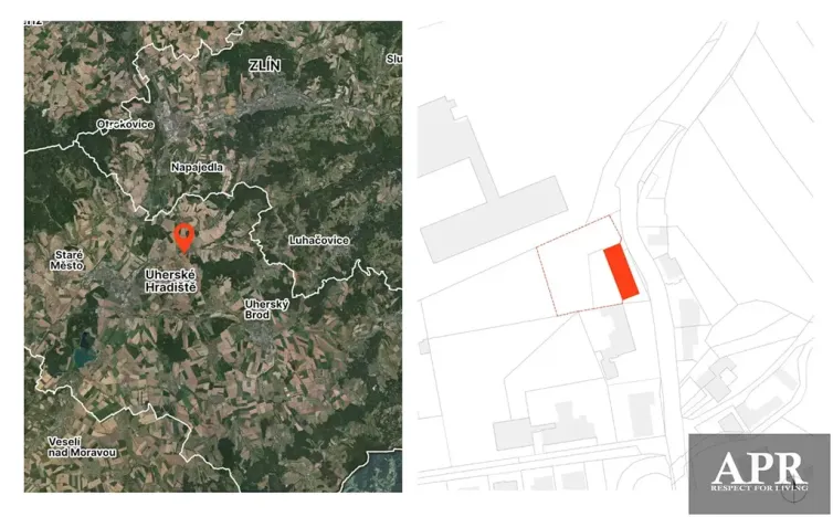 Prodej pozemku pro bydlení, Bílovice, 1812 m2